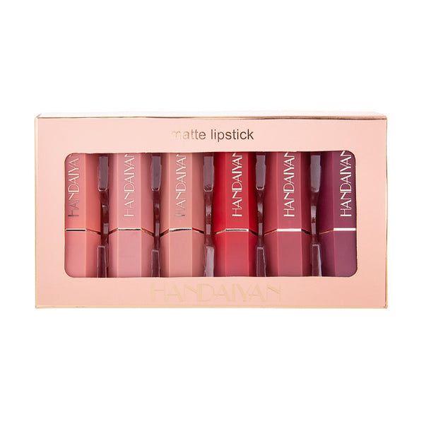 Matte Matte Lipstick Gift Box Set Non-stick Cup Lipstick Lipstick