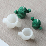 Cactus Shape Candles Mould Silicone Candle Mold Aromatherapy Plaster Handmade Making Kit Soap Crafts Mold DIY Gifts Home Decor