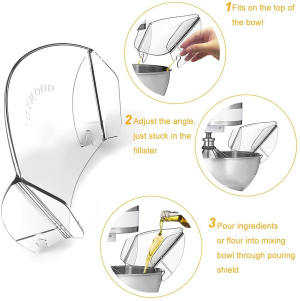 Acrylic Baffle To Prevent Oil And Splash