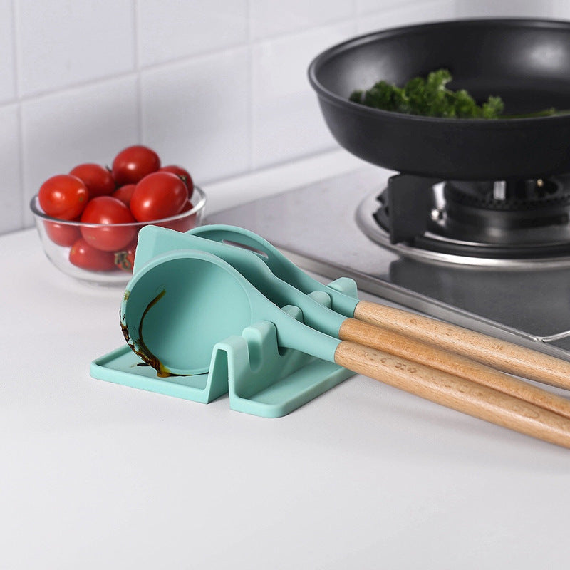 Silicone Kitchen Utensil Seat Shelf Pad