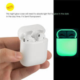 Bluetooth Earphone Storage Box Wireless Earphone Silicone Luminous